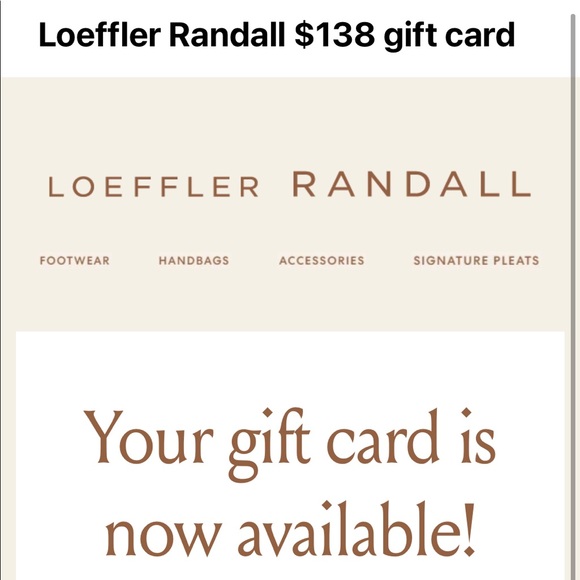 Loeffler Randall - Picture 1 of 1